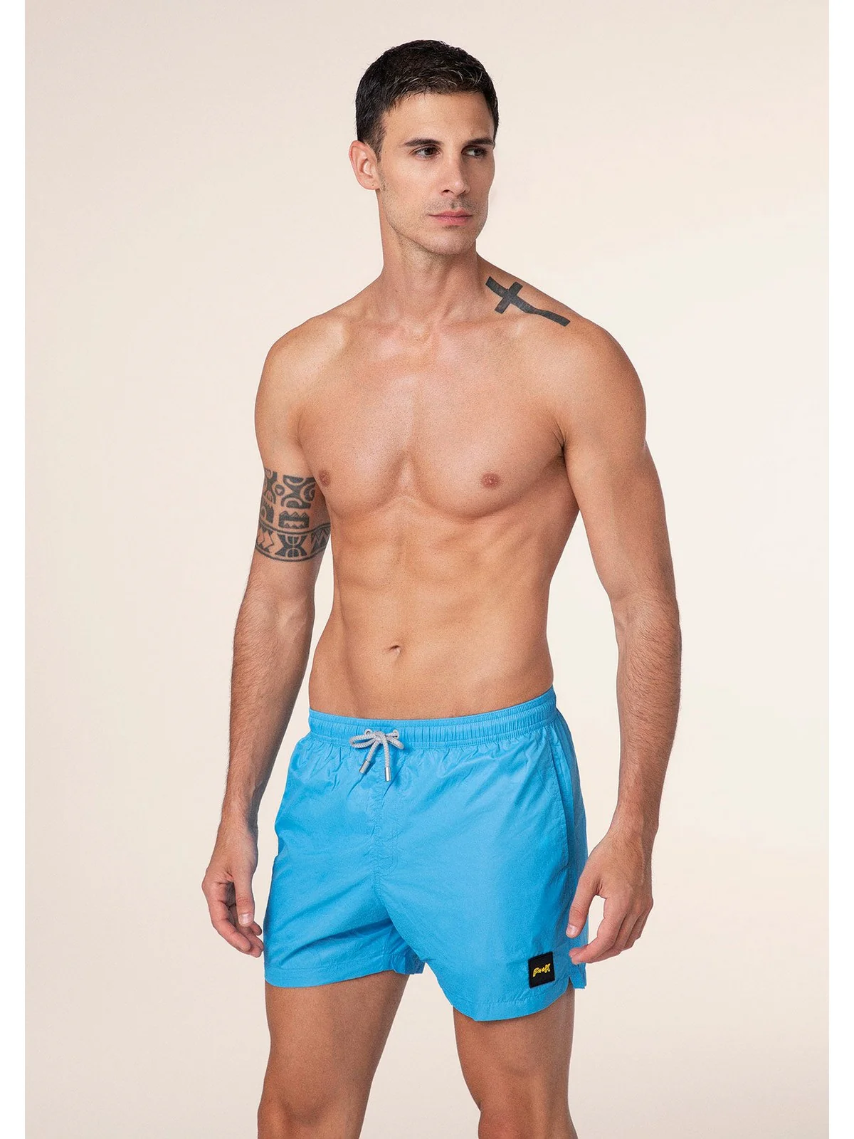 F**K Costume da bagno Uomo  FK25-M01BU02TQ TURQUOISE - Image 4