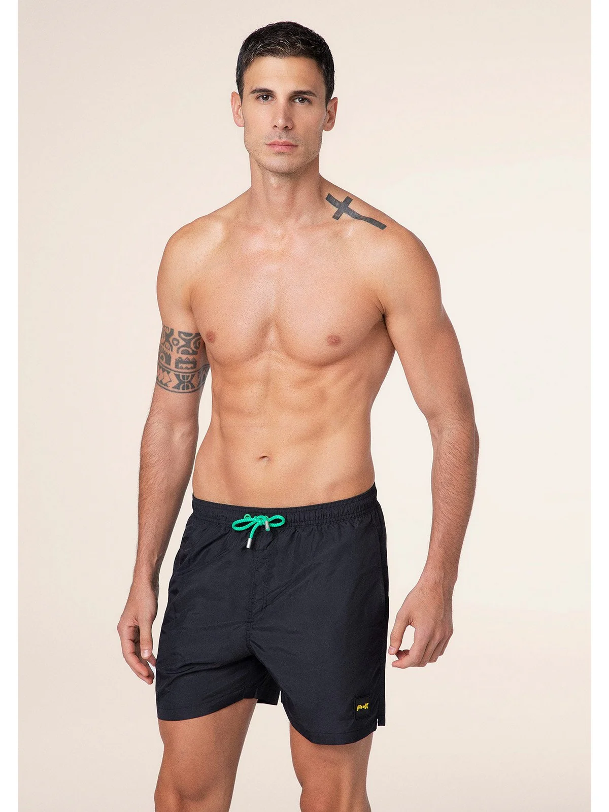 F**K Costume da bagno Uomo  FK25-M01BU04BK BLACK - Image 4