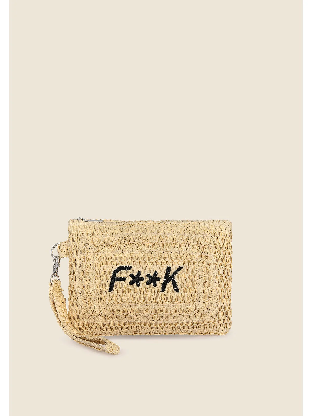 F**K Pochette Donna FA25-A059BG Beige - Image 2