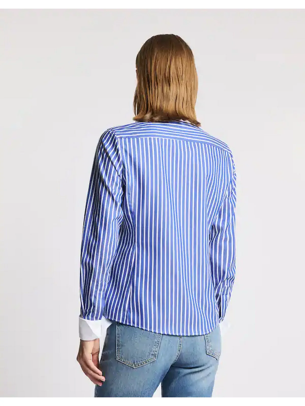 FAY Camicia Donna  NCWA1526260ZCRU604 INDACO - Image 3