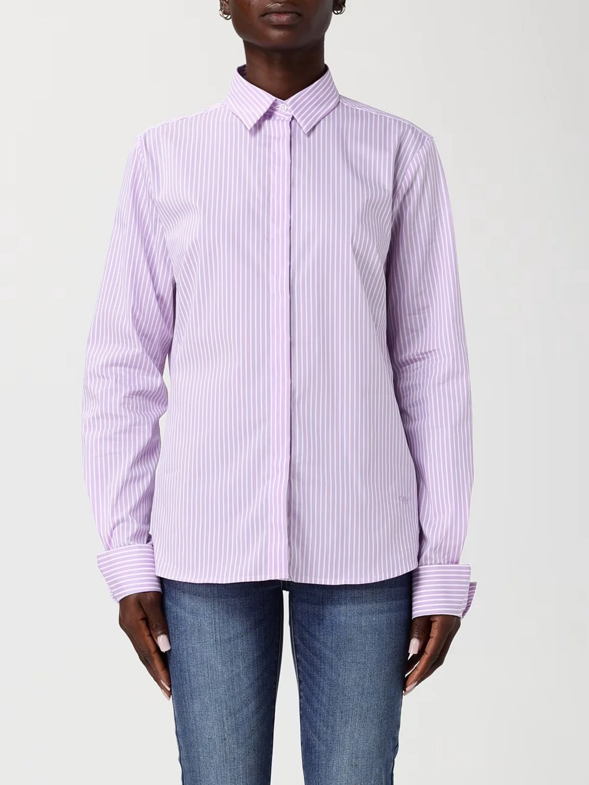 FAY Camicia Donna  NCWA152626SZCML011 LAVANDA MEDIO - Image 2
