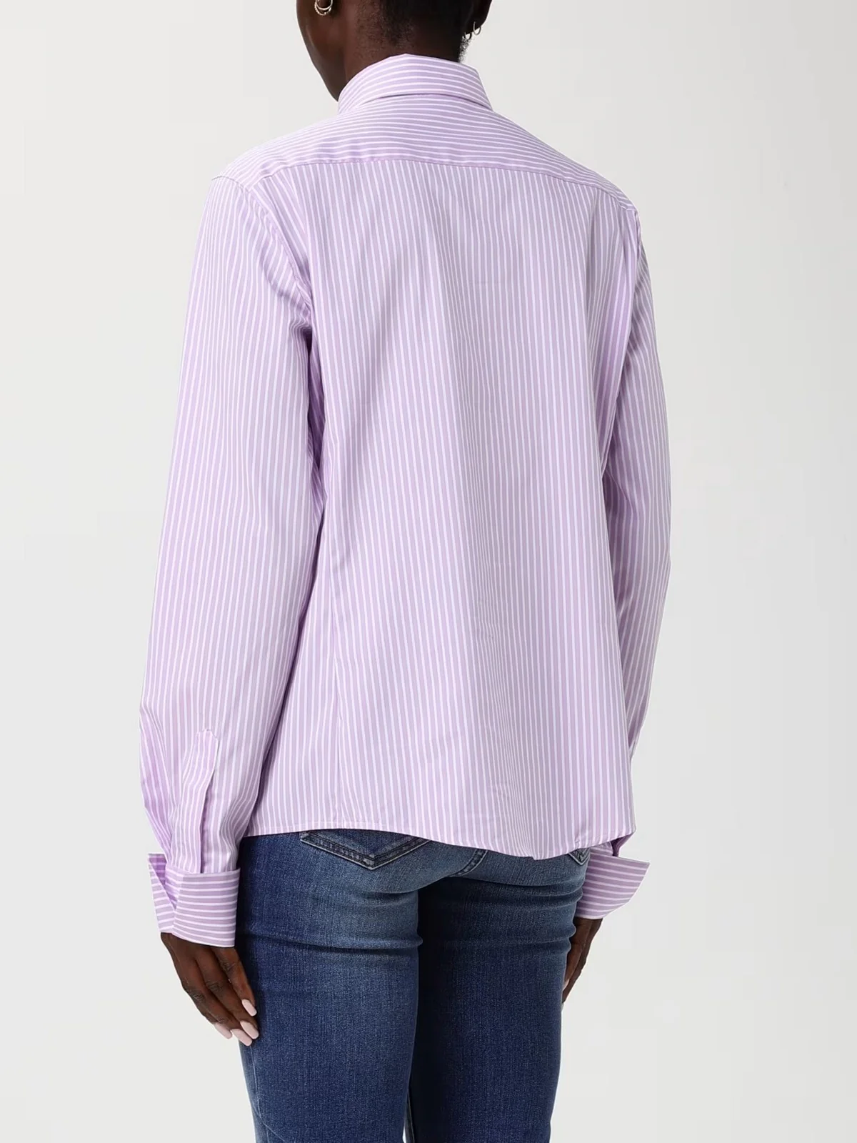 FAY Camicia Donna  NCWA152626SZCML011 LAVANDA MEDIO - Image 3