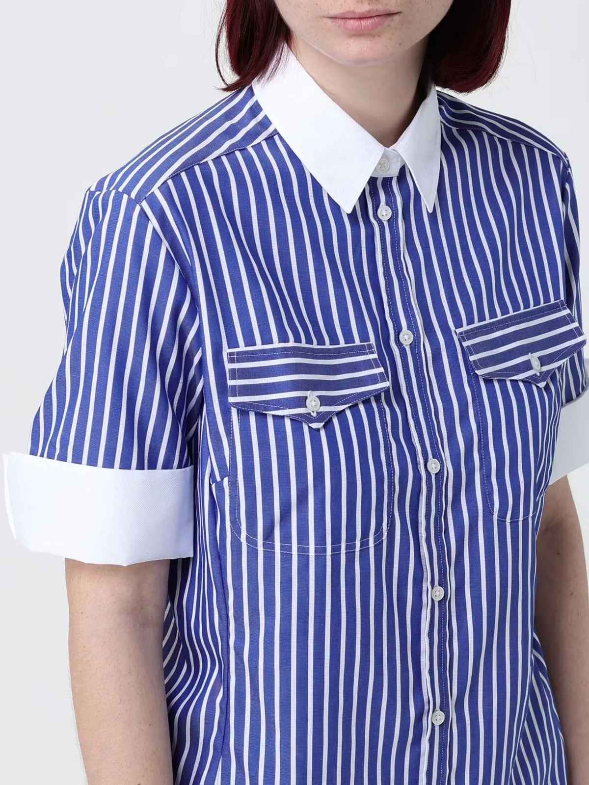 FAY Camicia Donna  NCWA2526000ZCRU604 INDACO - Image 3