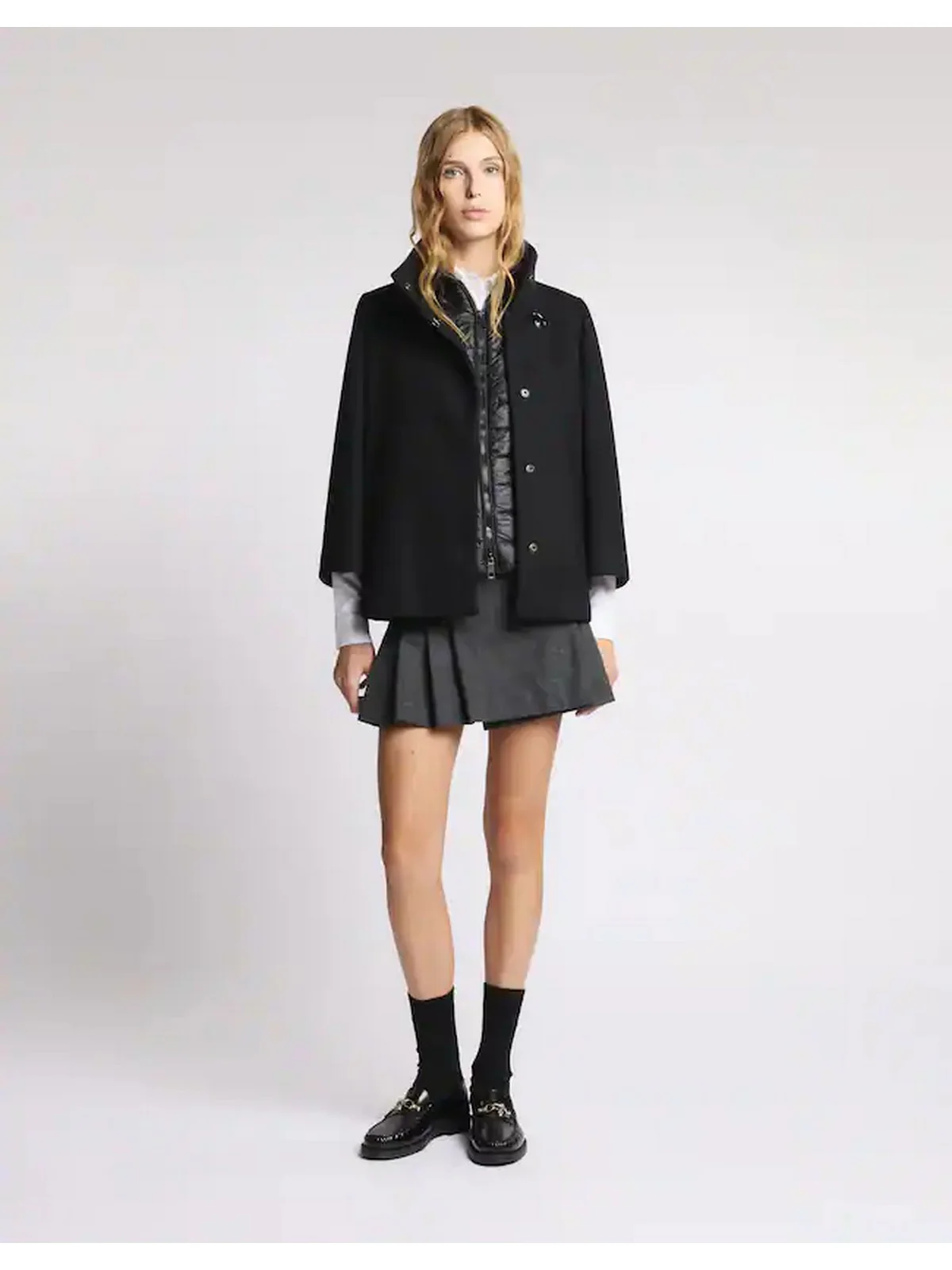 FAY Cappotto Donna  NAW12514490SGLB999 Nero - Image 2