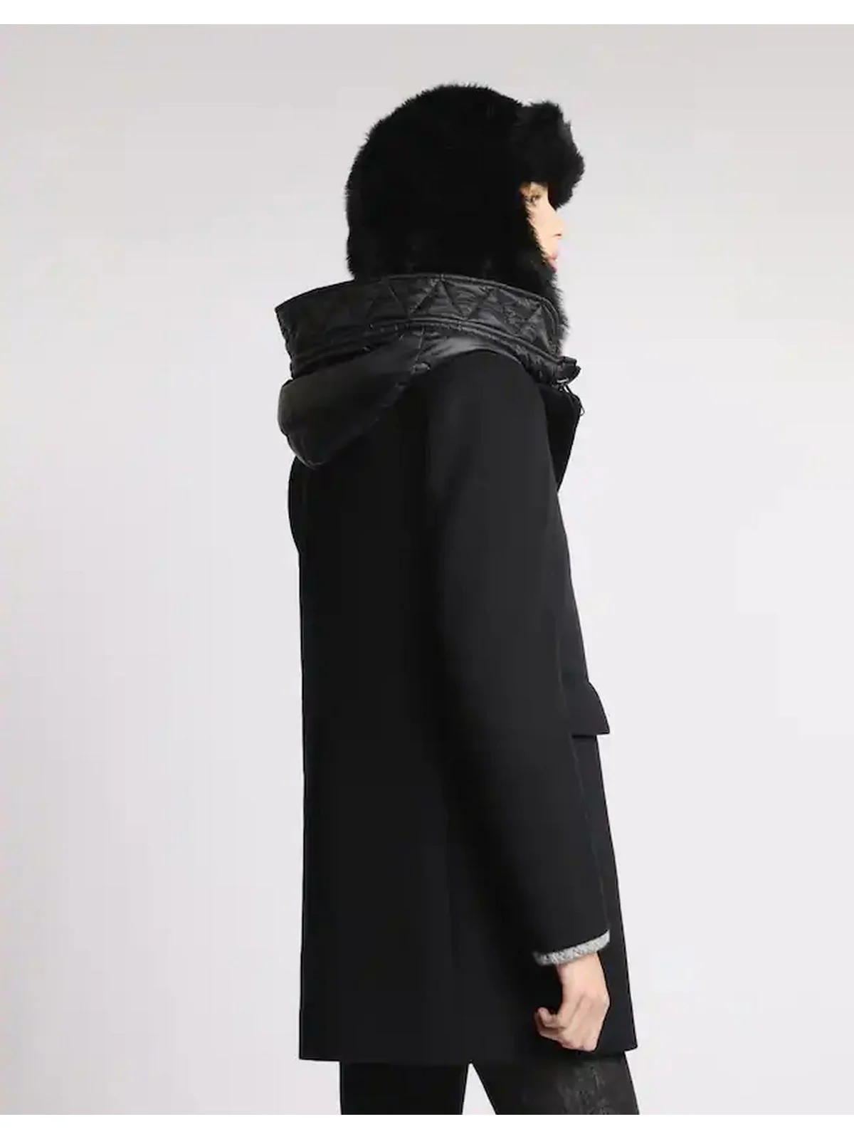 FAY Cappotto Donna  NAW59513430SGLB999 Nero - Image 6