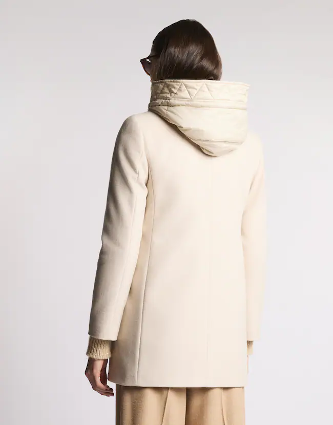 FAY Cappotto Donna  NAW59513430XMYC002 Avorio - Image 4