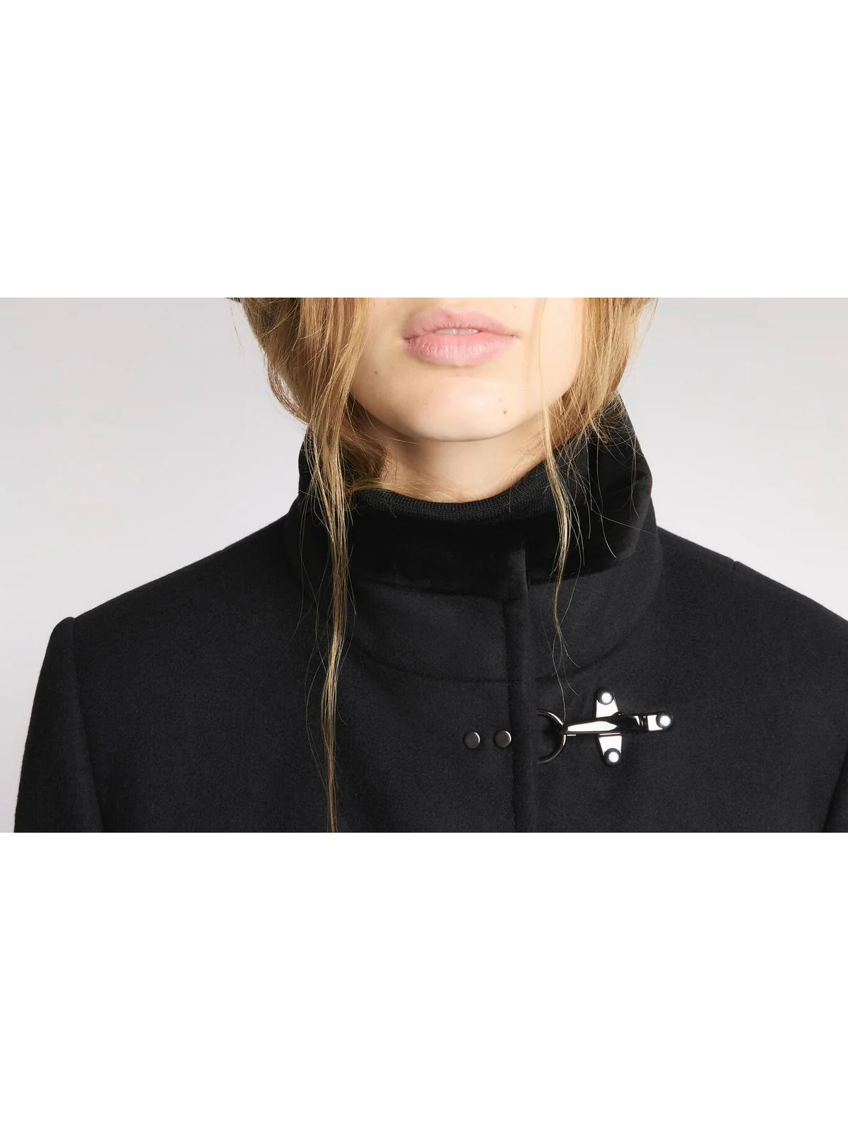 FAY Cappotto Donna Virginia Coat NAW50514000SGLB999 Nero - Image 5