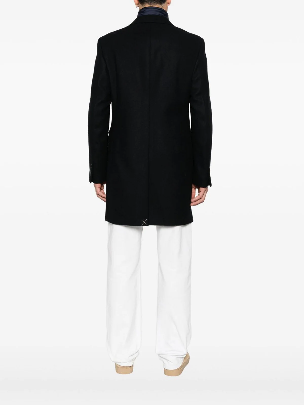 FAY Cappotto Uomo  NAM53511390XMDU807 BLU NAVY - Image 4