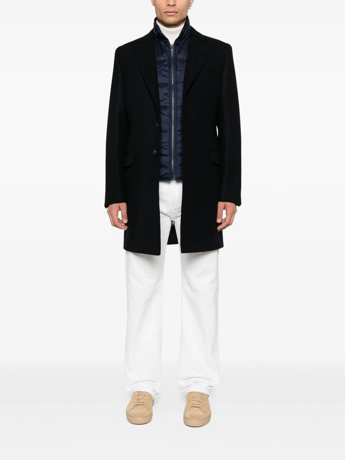 FAY Cappotto Uomo  NAM53511390XMDU807 BLU NAVY - Image 5