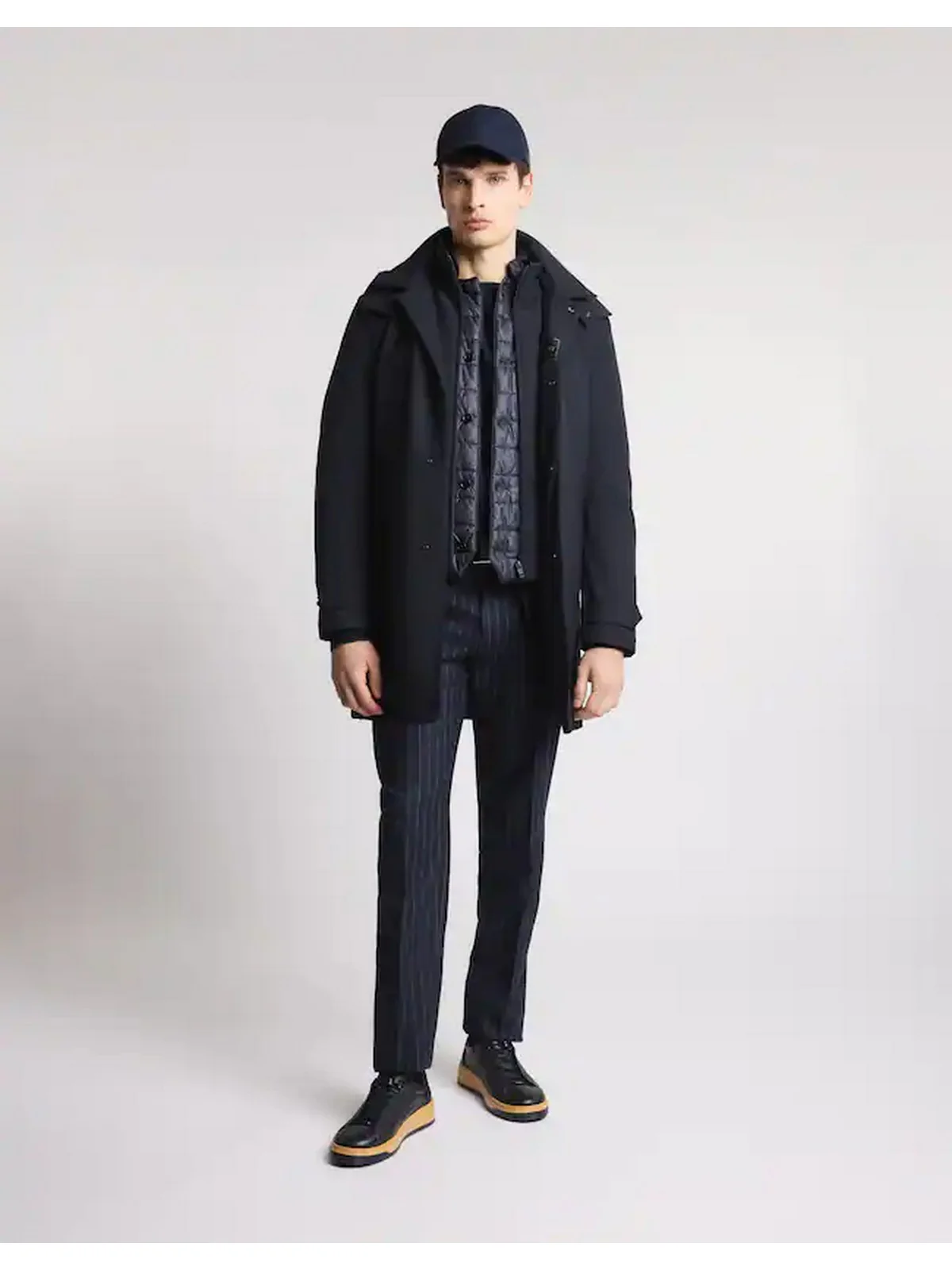FAY Cappotto Uomo  NAM6151037JXRFU807 BLU NAVY - Image 2