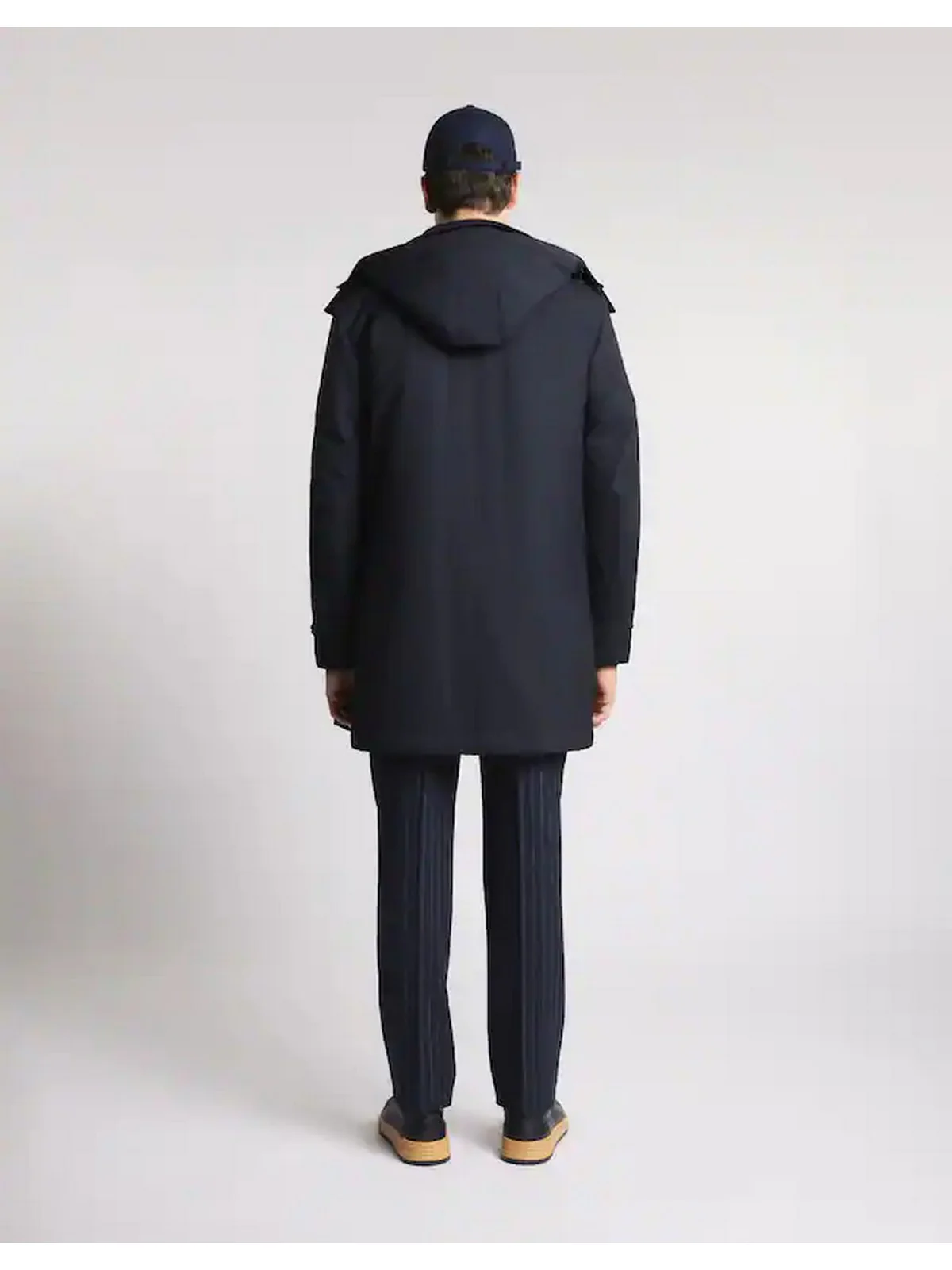 FAY Cappotto Uomo  NAM6151037JXRFU807 BLU NAVY - Image 4
