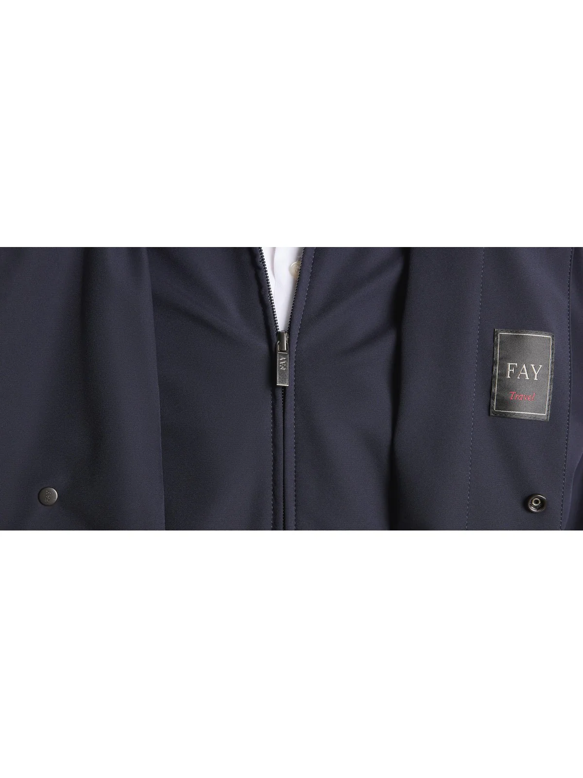 FAY Cappotto Uomo  NAM6152005SVUWU807 BLU NAVY - Image 3