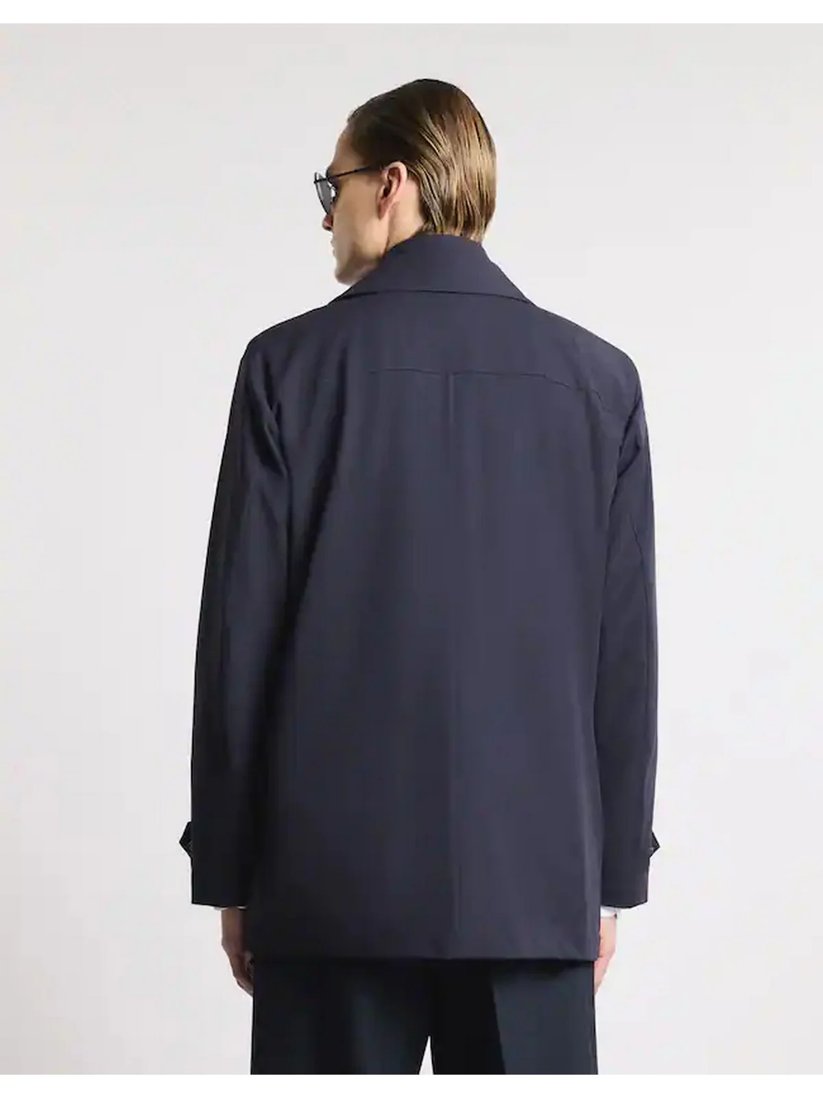FAY Cappotto Uomo  NAM6152005SVUWU807 BLU NAVY - Image 4