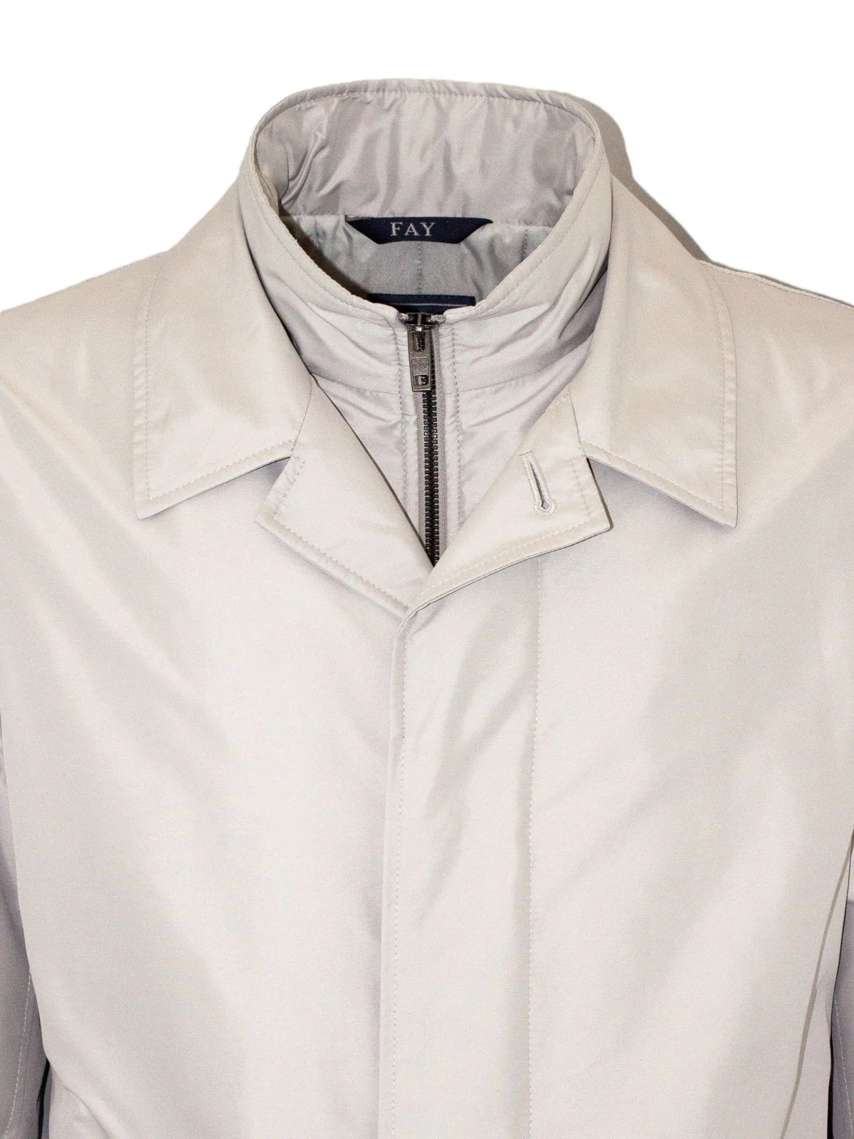 FAY Cappotto Uomo  NAM62510160AXXB208 ARGILLA SCURO - Image 4