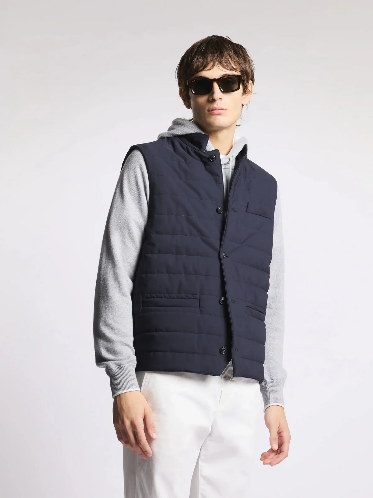 FAY Gilet Uomo  NAM2052009SZCJU807 BLU NAVY - Image 2