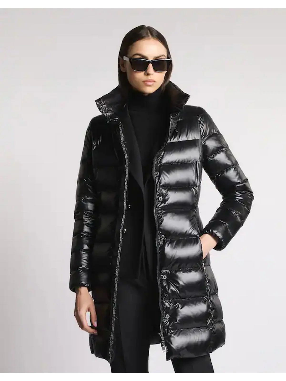 FAY Piumino Donna  NAW33513550ICIB999 Nero - Image 3