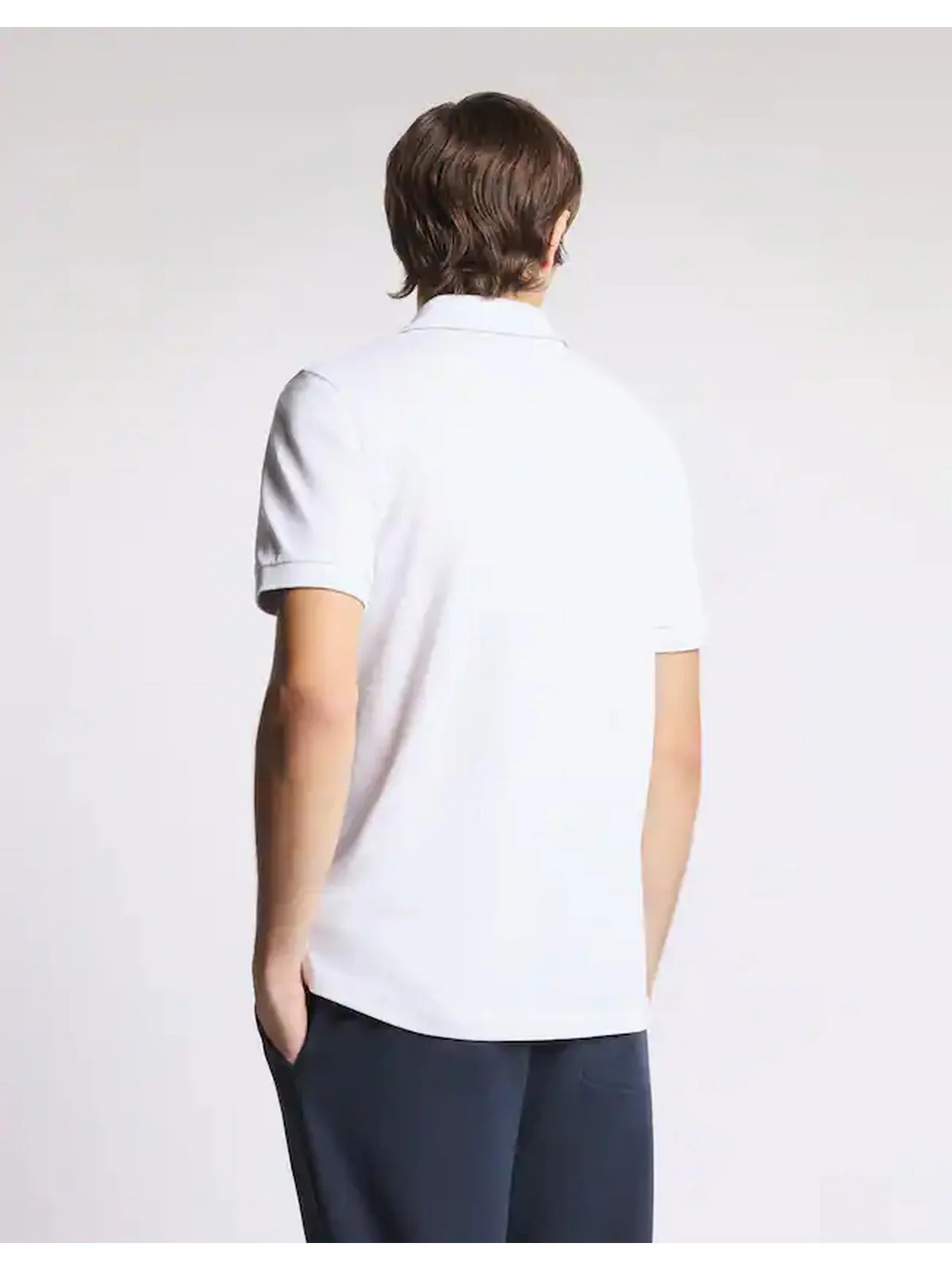 FAY Polo Uomo  NPMB252135STDWB001 Bianco - Image 2