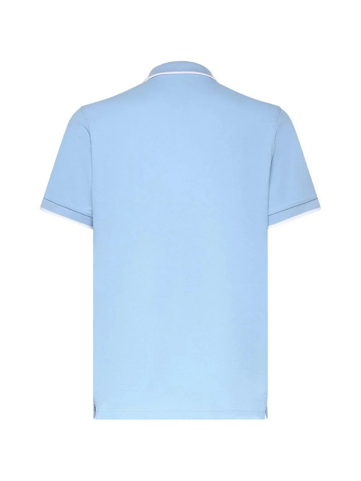 FAY Polo Uomo  NPMB252140STDWU600 AZZURRO CHIARO - Image 2