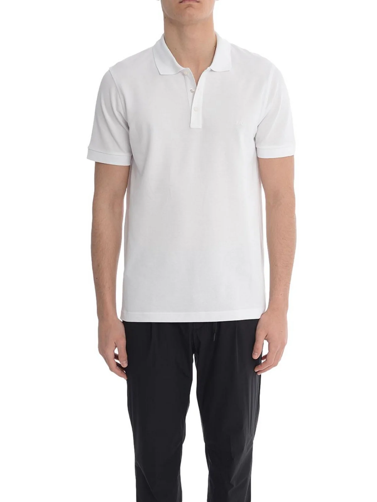 FAY Polo Uomo  NPMB252144STDWB001 Bianco - Image 2