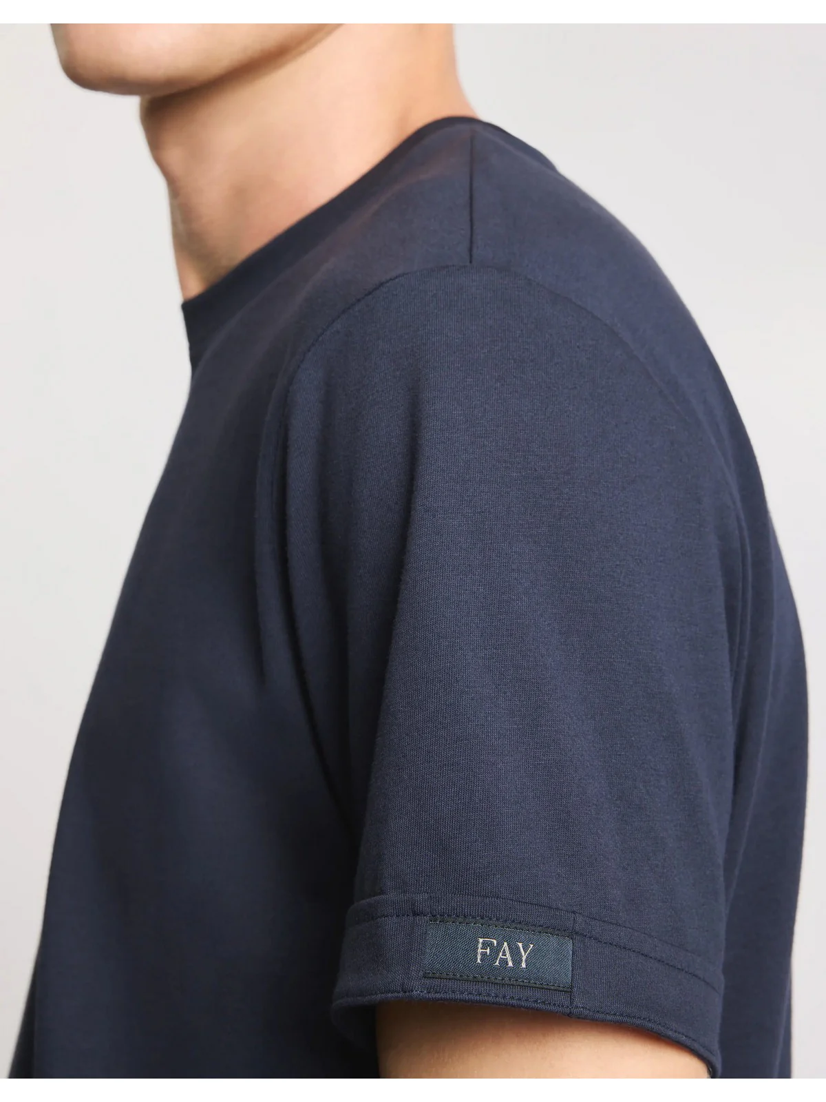 FAY T-shirt Uomo  NPMB3521330UCXU806 BIRO - Image 2