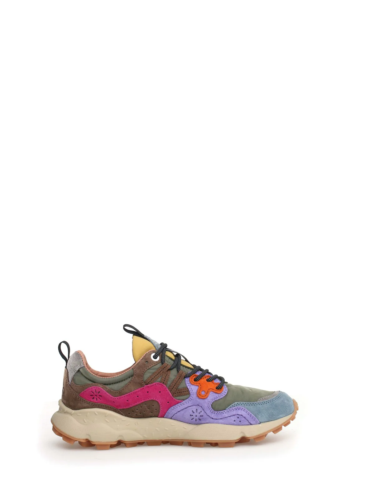 FLOWER MOUNTAIN Sneaker Donna YAMANO 3 UNI 2017818-01-2F69 KAKI-MULTI - Image 3
