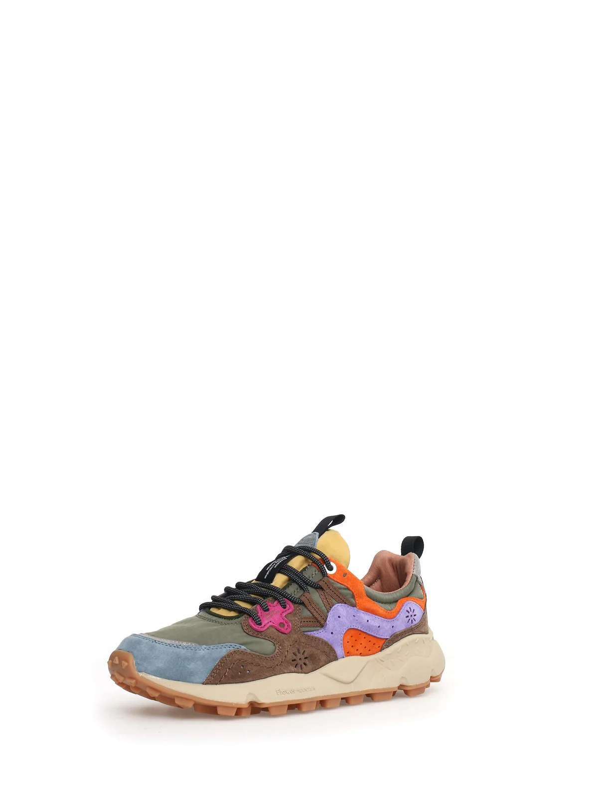 FLOWER MOUNTAIN Sneaker Donna YAMANO 3 UNI 2017818-01-2F69 KAKI-MULTI - Image 5