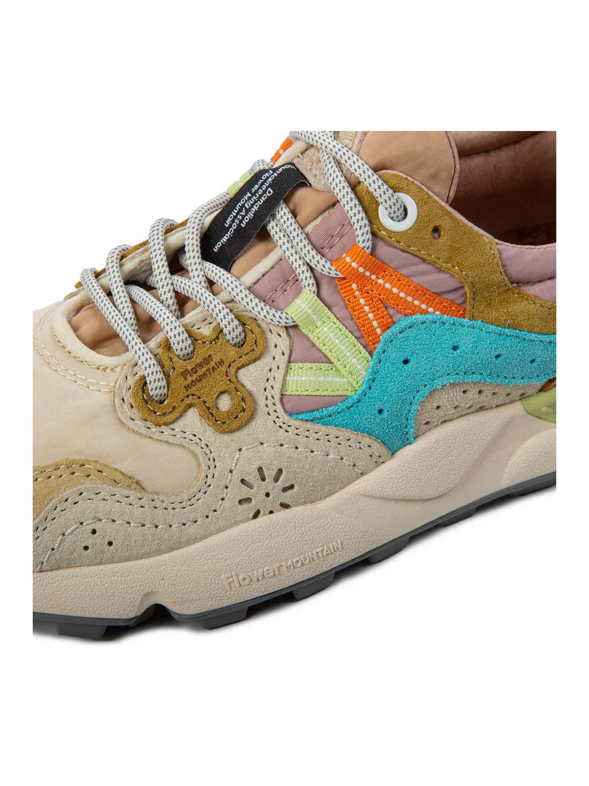 FLOWER MOUNTAIN Sneaker Donna YAMANO 3 WOMAN 2017817-01-1E94 Beige - Image 4