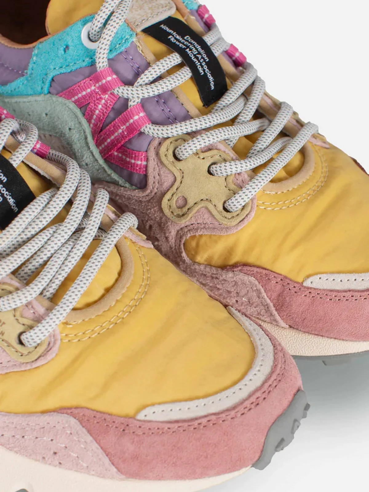 FLOWER MOUNTAIN Sneaker Donna YAMANO 3 WOMAN 2017817-01-1H07 PINK-OCHER-LIGHT PINK - Image 7