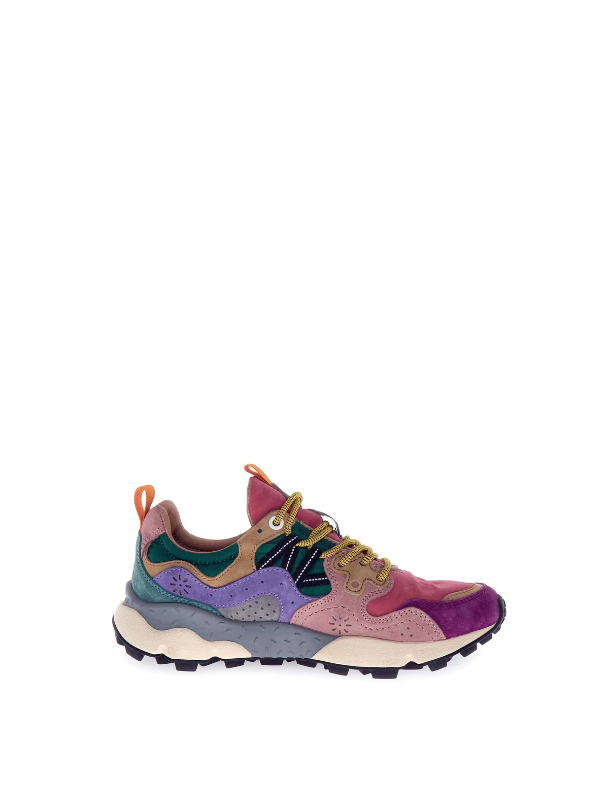 FLOWER MOUNTAIN Sneaker Donna YAMANO 3 WOMAN 2017817-01-1L27 BURGUNDY-FUCHSIA-CIPRIA - Image 3