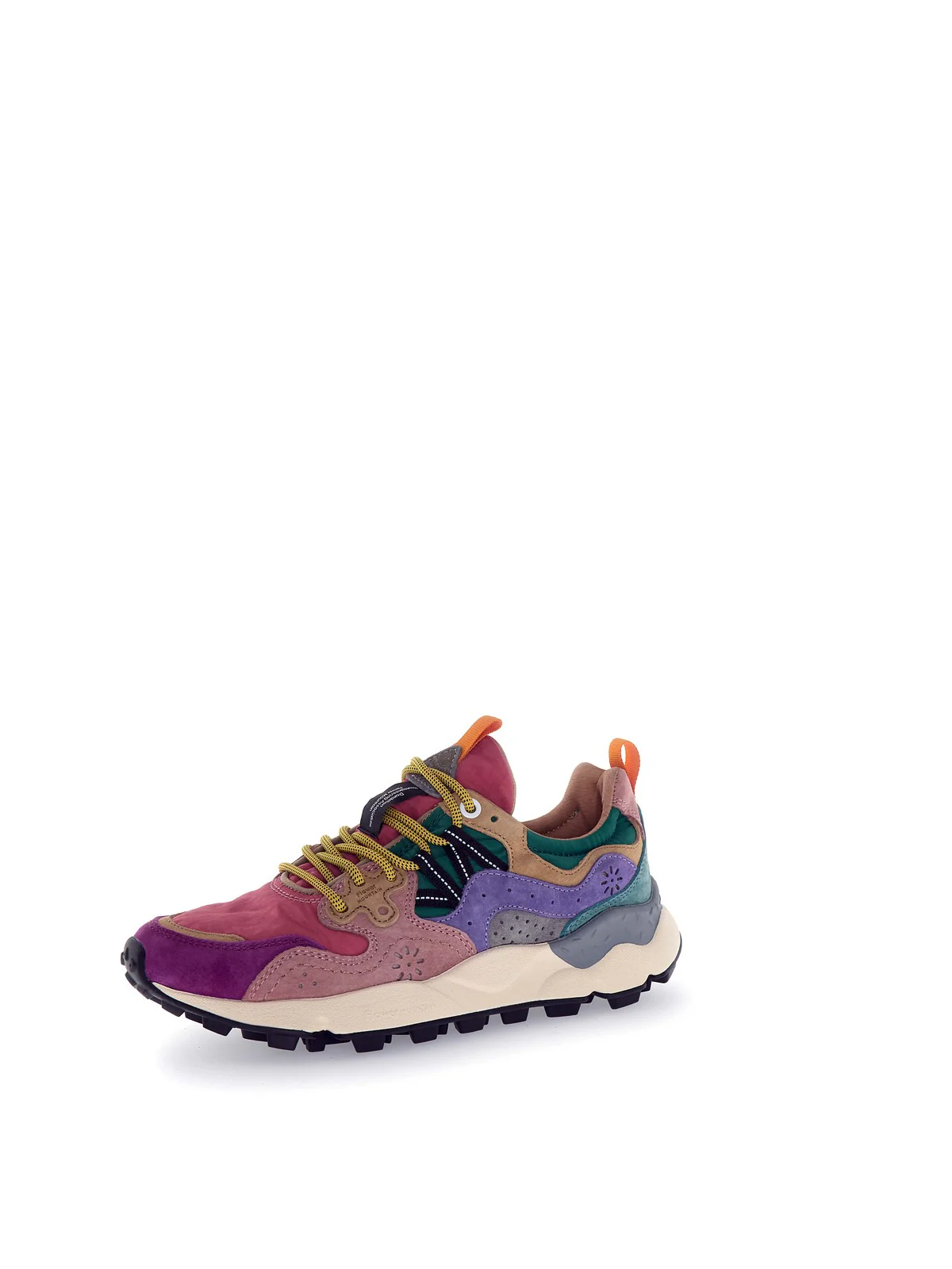 FLOWER MOUNTAIN Sneaker Donna YAMANO 3 WOMAN 2017817-01-1L27 BURGUNDY-FUCHSIA-CIPRIA - Image 5