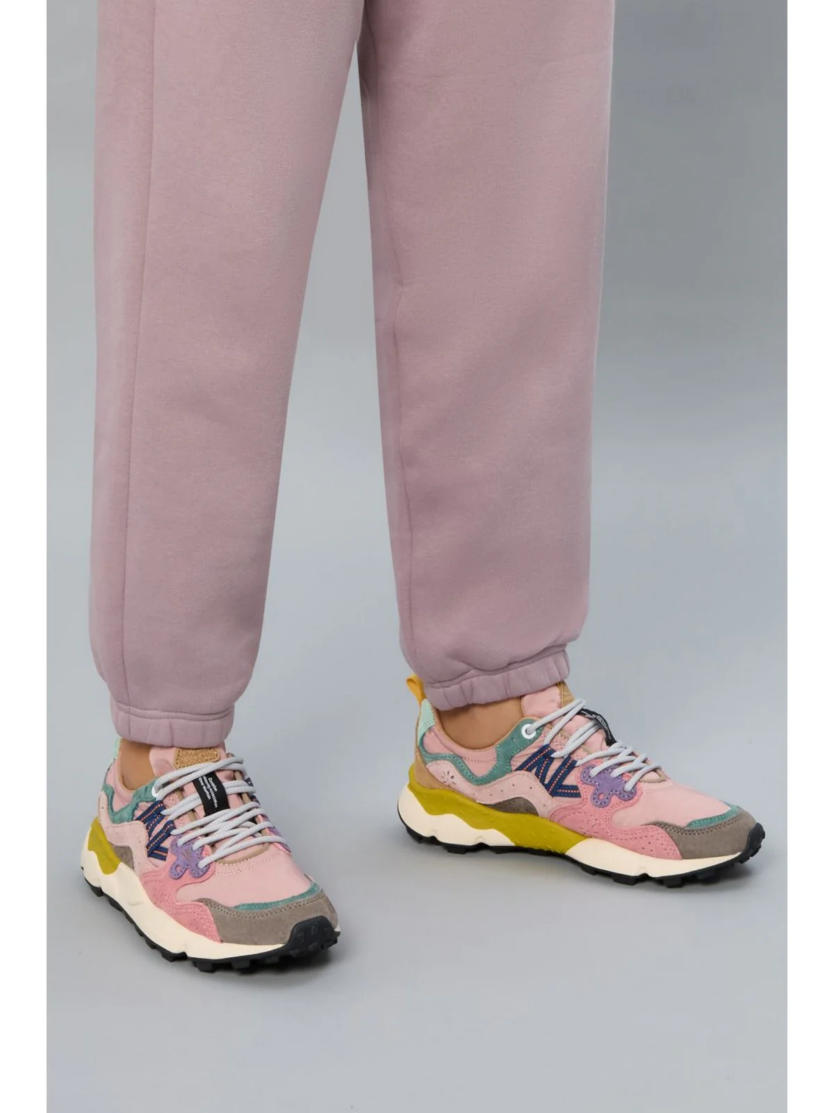 FLOWER MOUNTAIN Sneaker Donna YAMANO 3 WOMAN 2017817-01-2B22 Grigio - Image 6