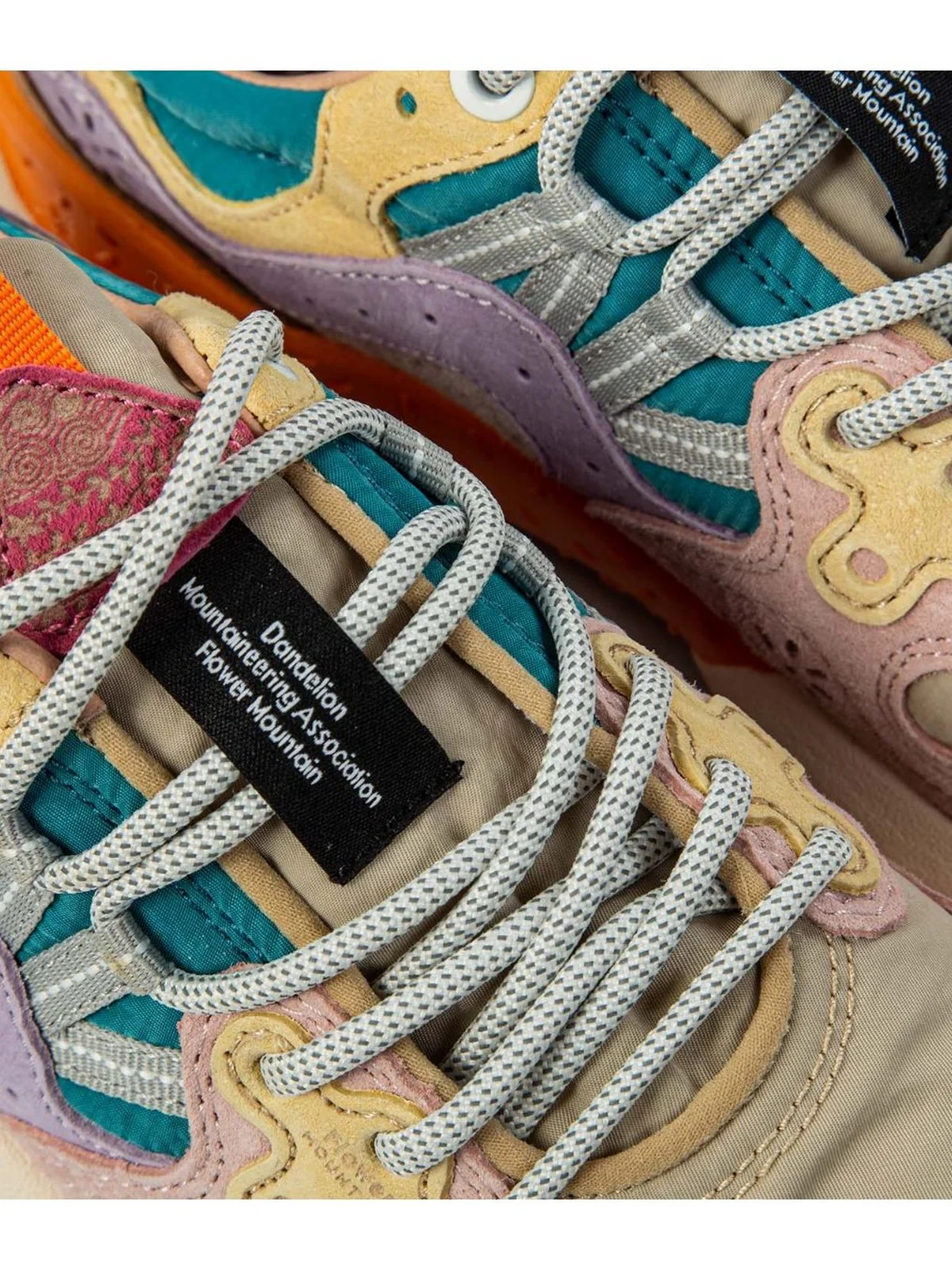 FLOWER MOUNTAIN Sneaker Donna YAMANO 3 WOMAN 2017817-01-3M51 LIGHT PINK-LILAC-PETROL - Image 5