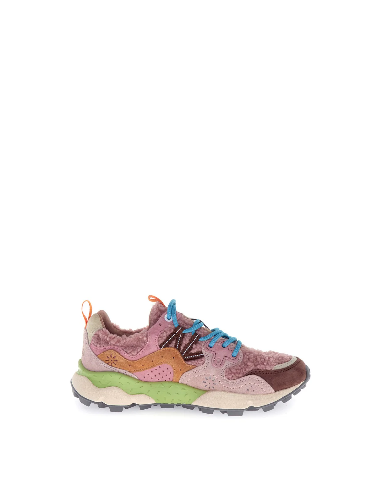 FLOWER MOUNTAIN Sneaker Donna YAMANO 3 WOMAN 2017817-30-2D98 TAUPE-BEIGE-ORANGE - Image 3
