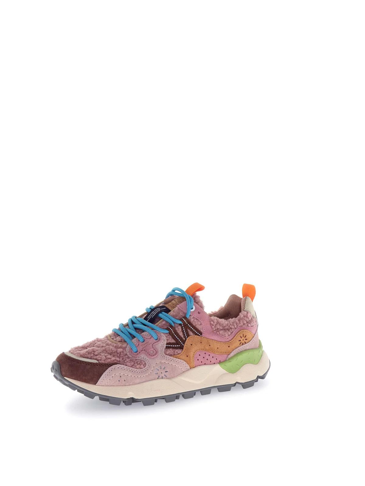 FLOWER MOUNTAIN Sneaker Donna YAMANO 3 WOMAN 2017817-30-2D98 TAUPE-BEIGE-ORANGE - Image 5