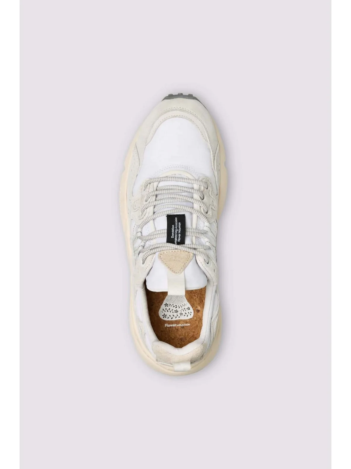 FLOWER MOUNTAIN Sneaker Uomo YAMANO 3 UNI 2017818-01-1N38 Bianco. - Image 4