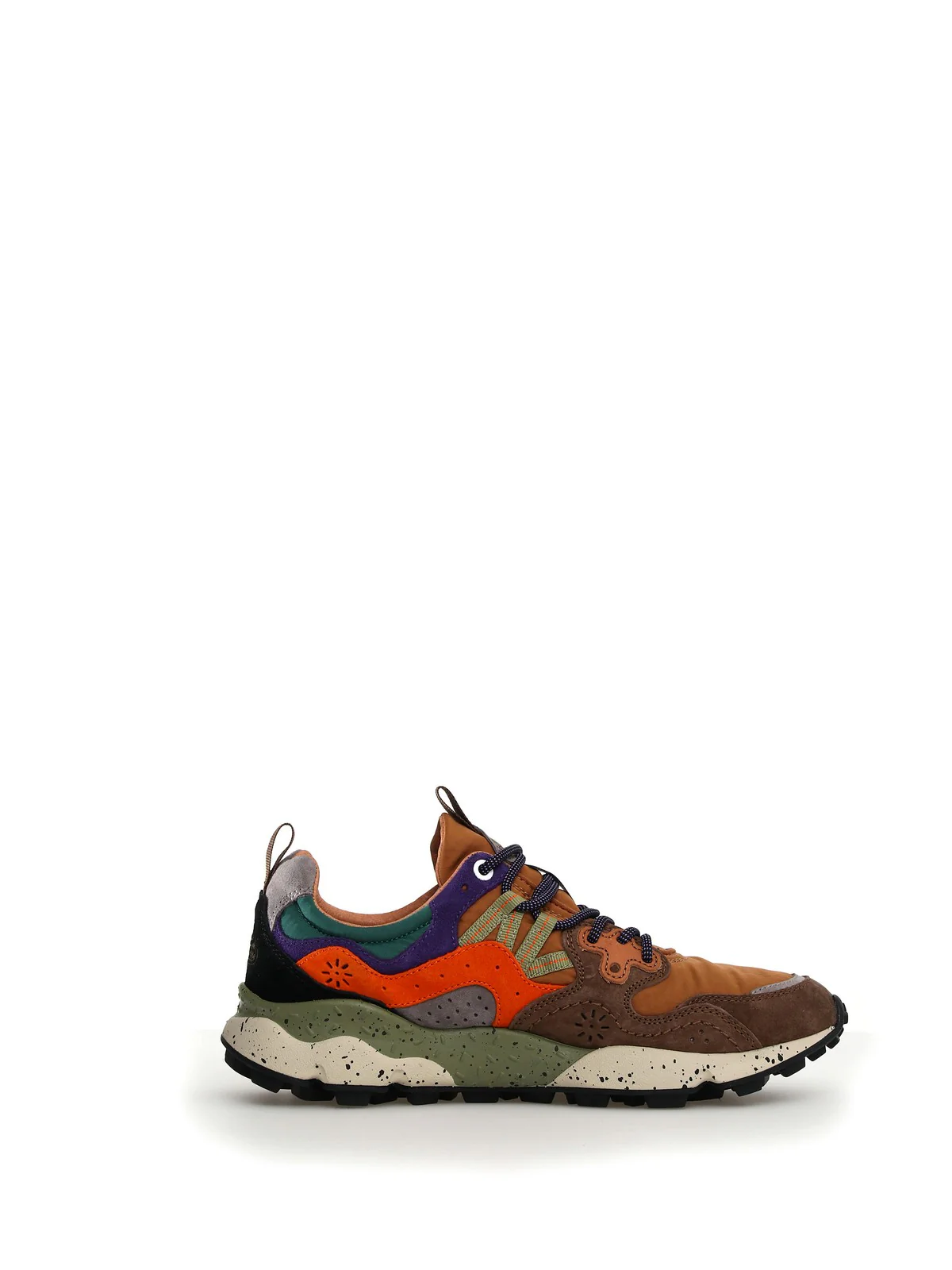 FLOWER MOUNTAIN Sneaker Uomo YAMANO 3 UNI 2017818-01-2D98 TAUPE-BEIGE-ZUCCA - Image 3