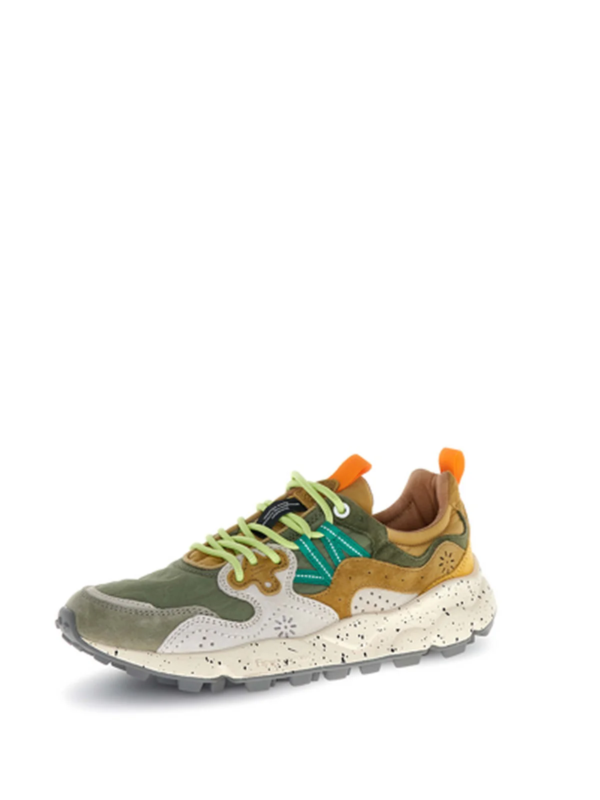 FLOWER MOUNTAIN Sneaker Uomo YAMANO 3 UNI 2017818-01-3B46 GREY-WHITE-TAUPE - Image 3