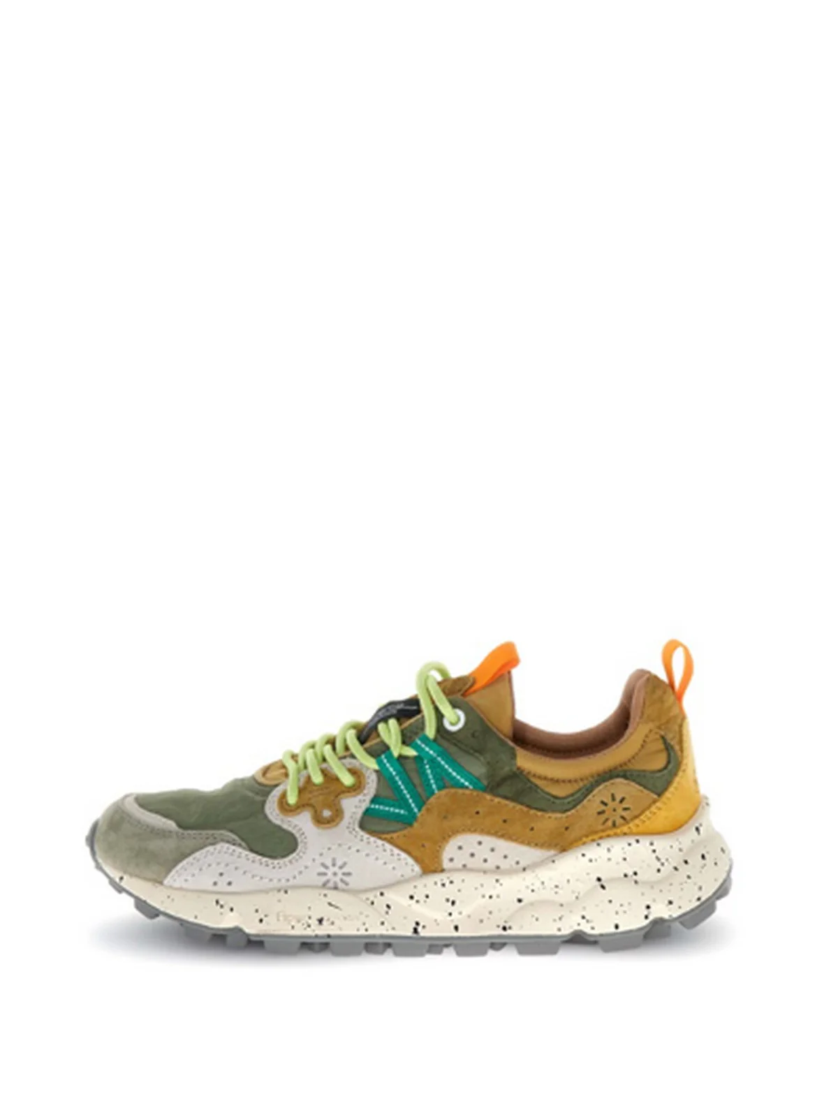 FLOWER MOUNTAIN Sneaker Uomo YAMANO 3 UNI 2017818-01-3B46 GREY-WHITE-TAUPE - Image 6