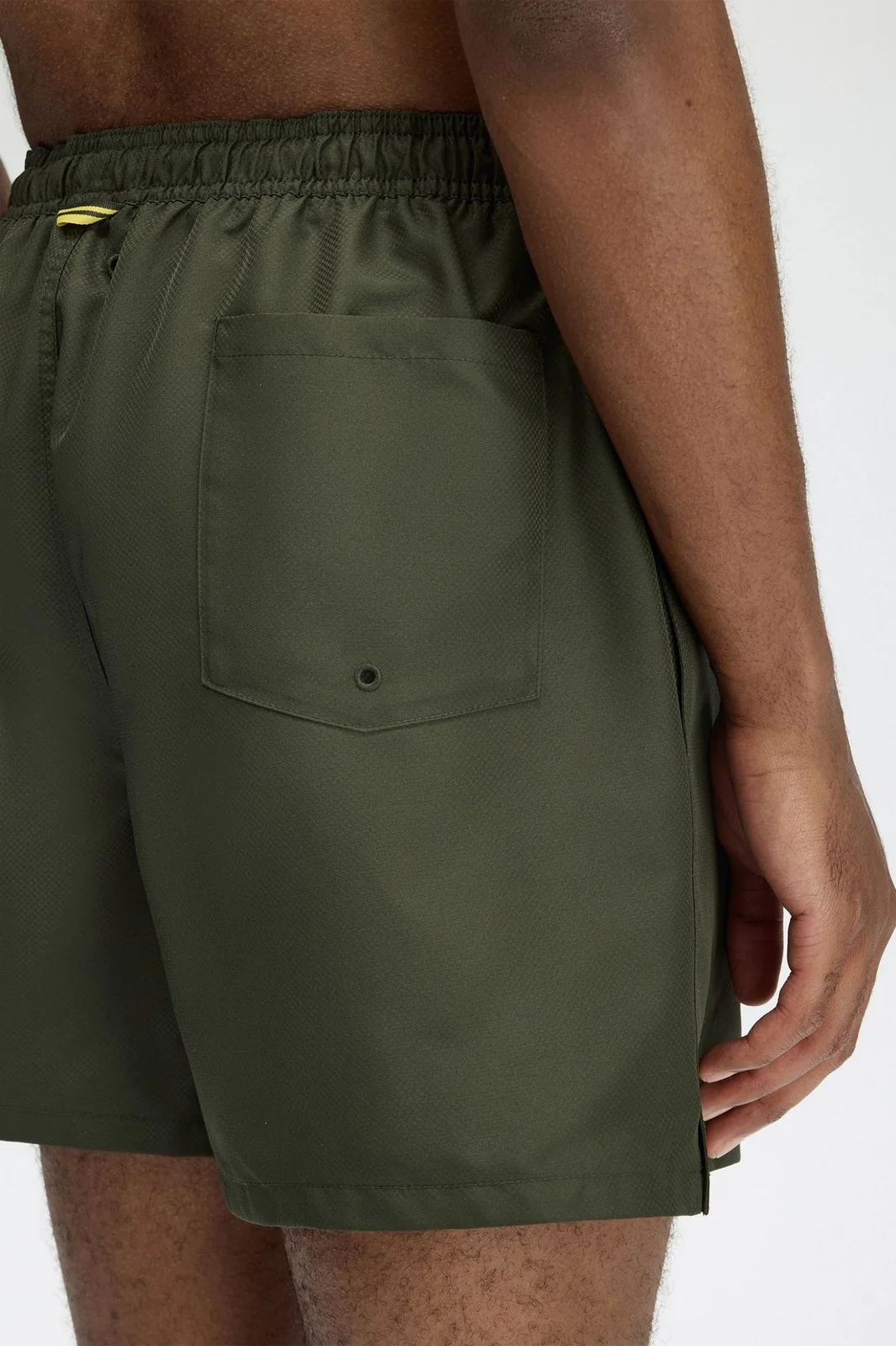 FRED PERRY Costume da bagno Uomo FP SWIMSHORTS FP-S2303-57 408 HUNTING GREEN - Image 3