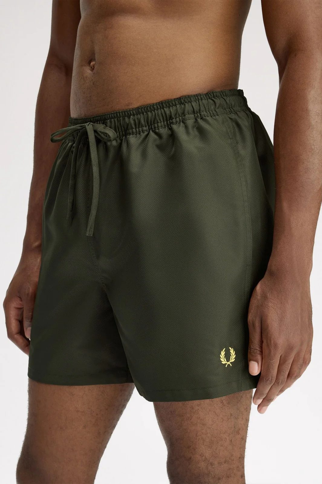 FRED PERRY Costume da bagno Uomo FP SWIMSHORTS FP-S2303-57 408 HUNTING GREEN - Image 4