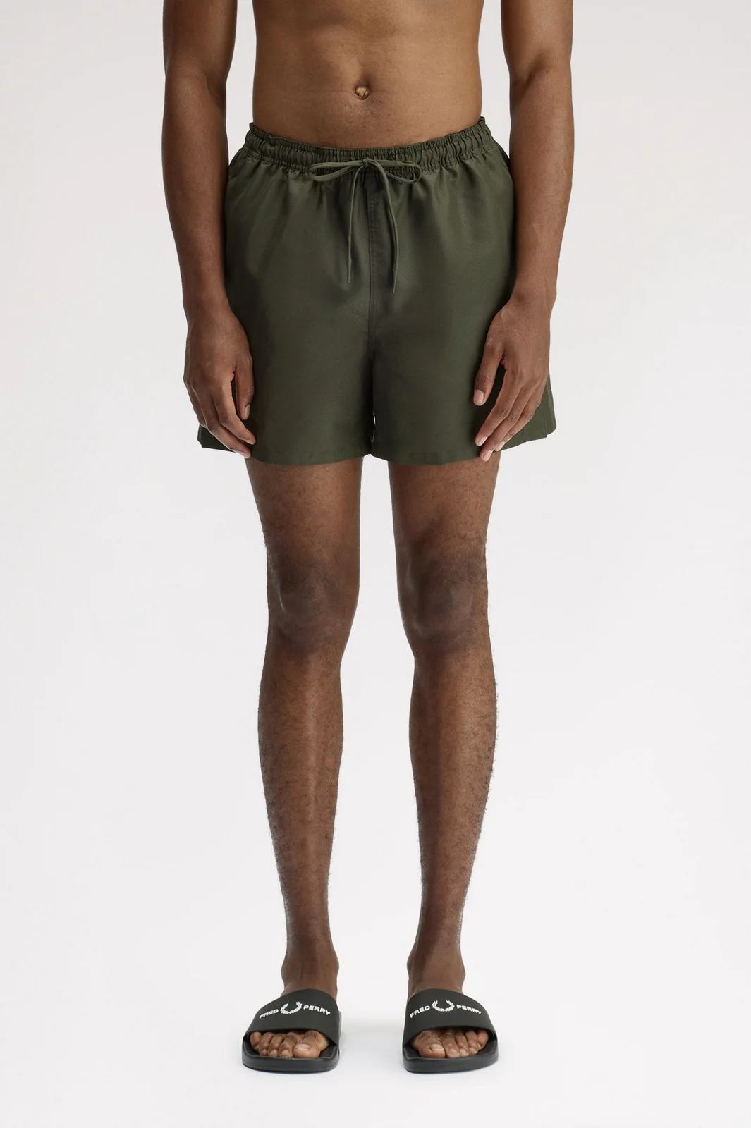 FRED PERRY Costume da bagno Uomo FP SWIMSHORTS FP-S2303-57 408 HUNTING GREEN - Image 7