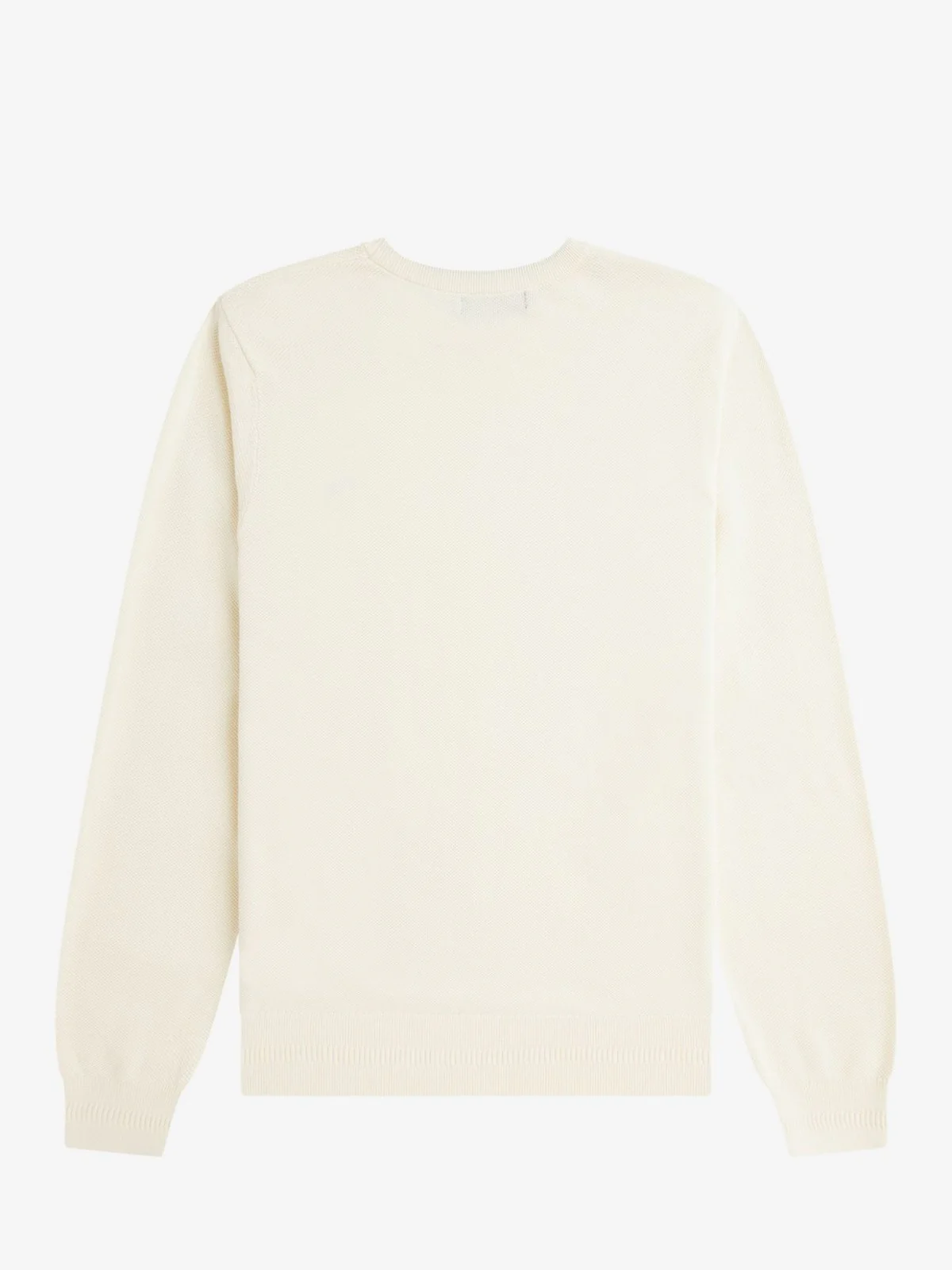 FRED PERRY Maglia Uomo FP PIQUE STITCH JUMPER FP-K1309-57 560 ECRU - Image 2