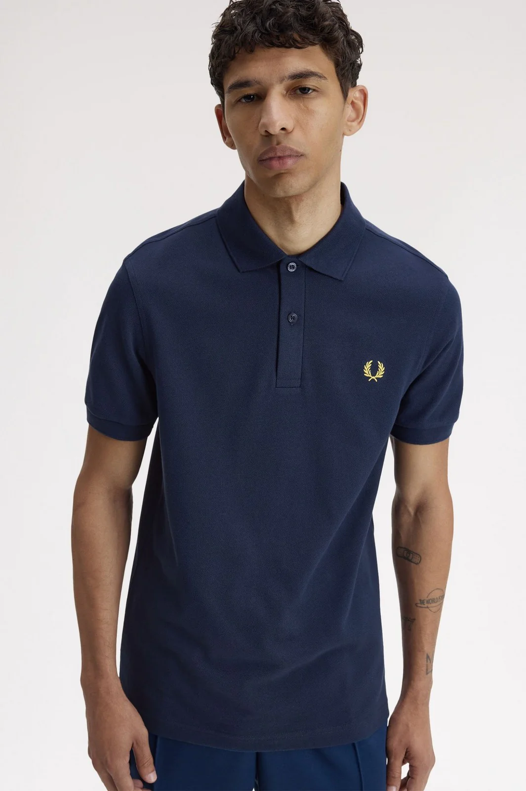 FRED PERRY Polo Uomo FP THE FRED PERRY SHIRT FP-M6000-57 02B TNSBL/LMNBARLEY - Image 3