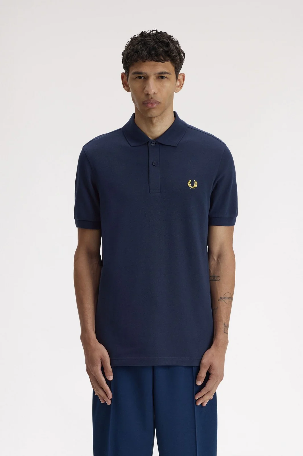 FRED PERRY Polo Uomo FP THE FRED PERRY SHIRT FP-M6000-57 02B TNSBL/LMNBARLEY - Image 6