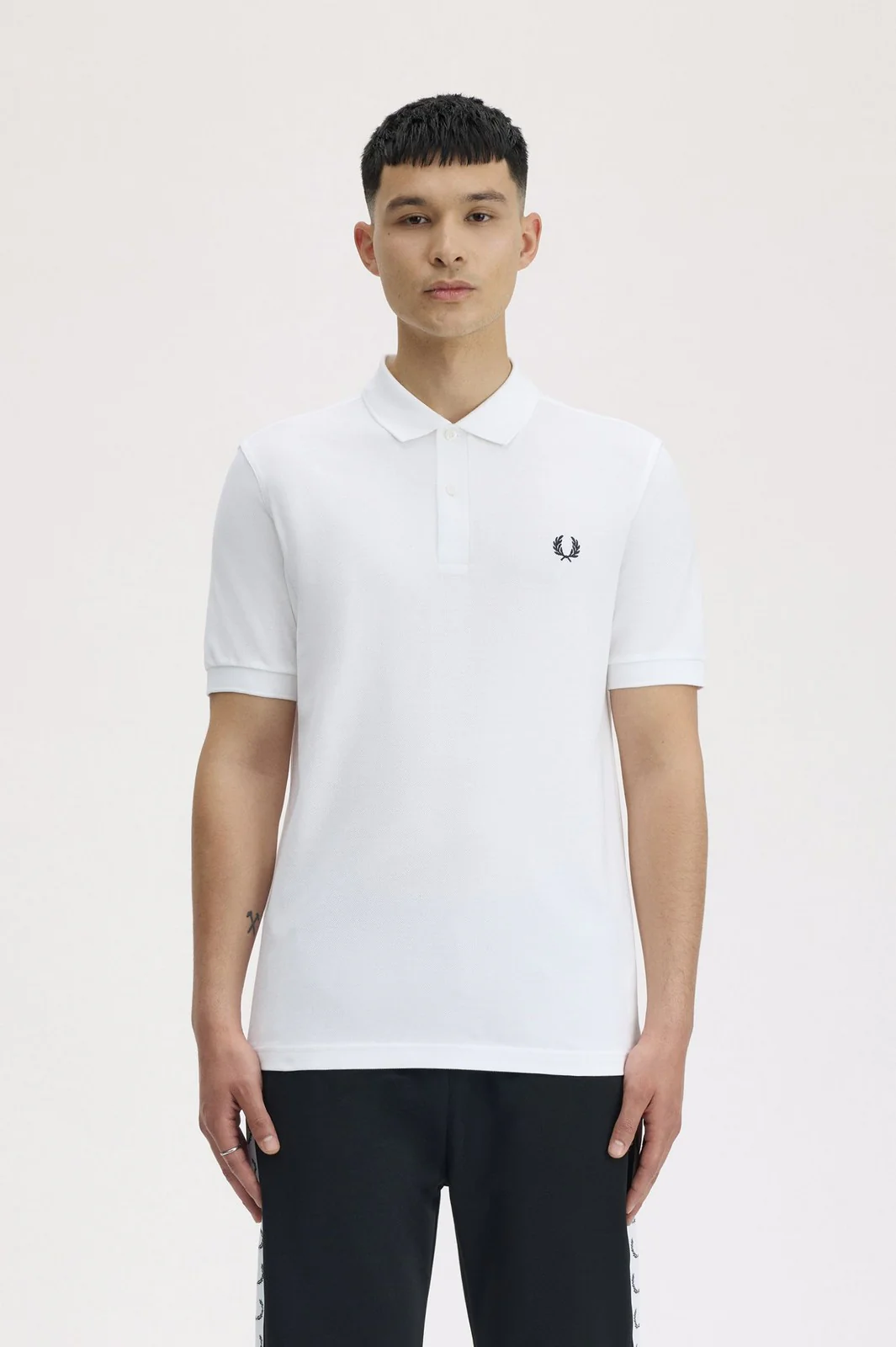 FRED PERRY Polo Uomo FP THE FRED PERRY SHIRT FP-M6000-57 100 WHITE - Image 5