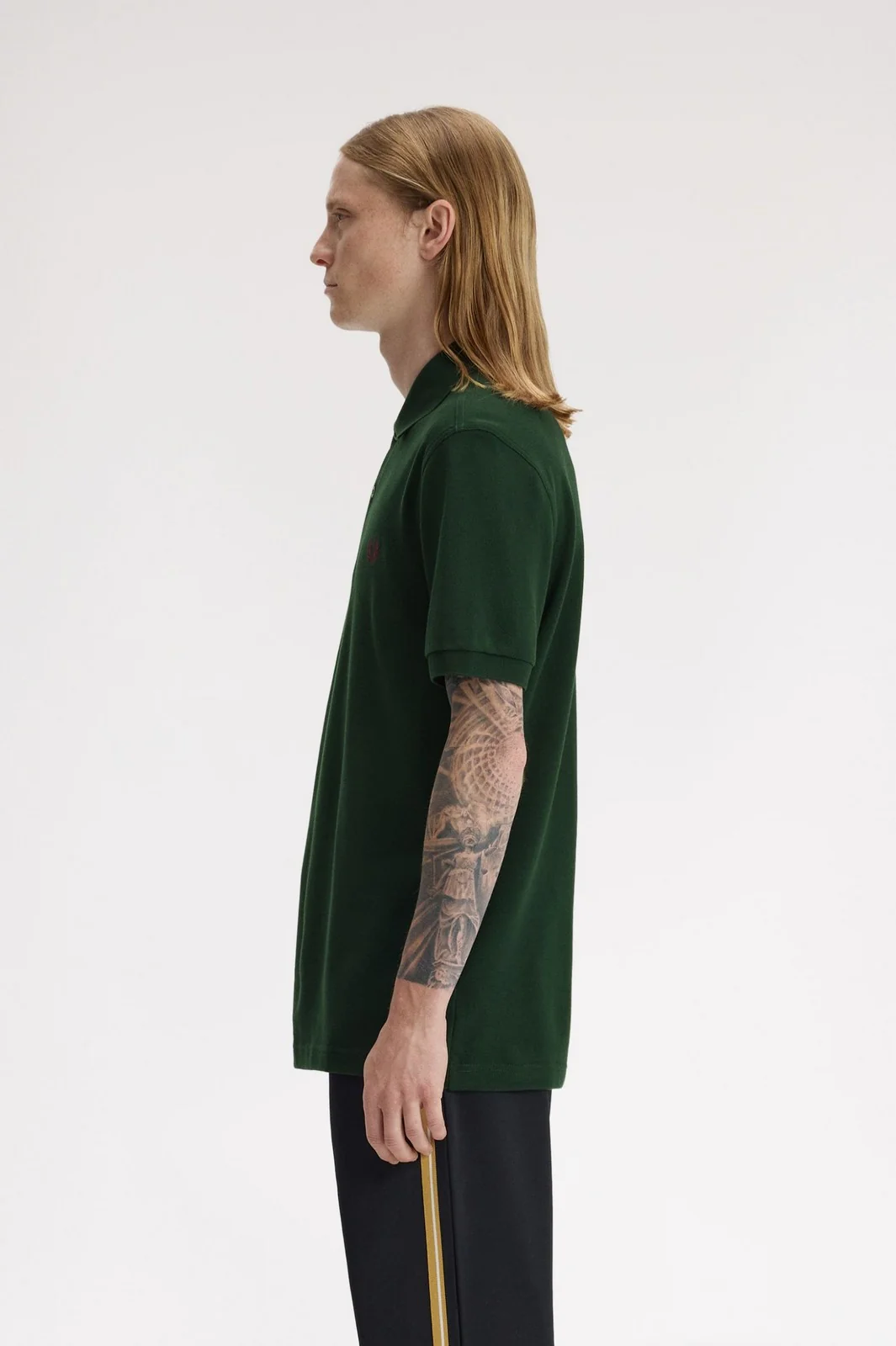 FRED PERRY Polo Uomo FP THE FRED PERRY SHIRT FP-M6000-57 15B GRASSROOTS/OXBLO - Image 4
