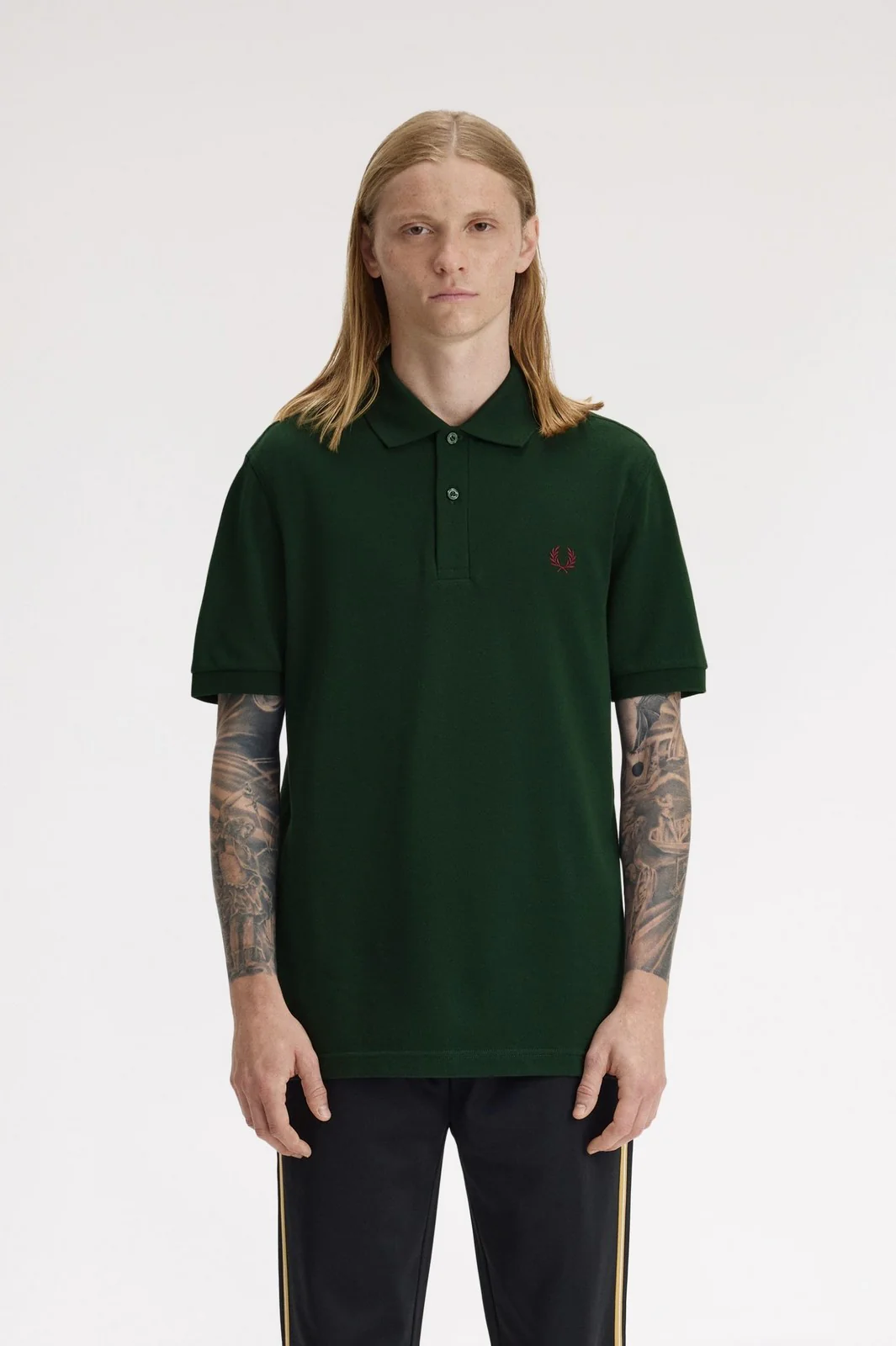 FRED PERRY Polo Uomo FP THE FRED PERRY SHIRT FP-M6000-57 15B GRASSROOTS/OXBLO - Image 5
