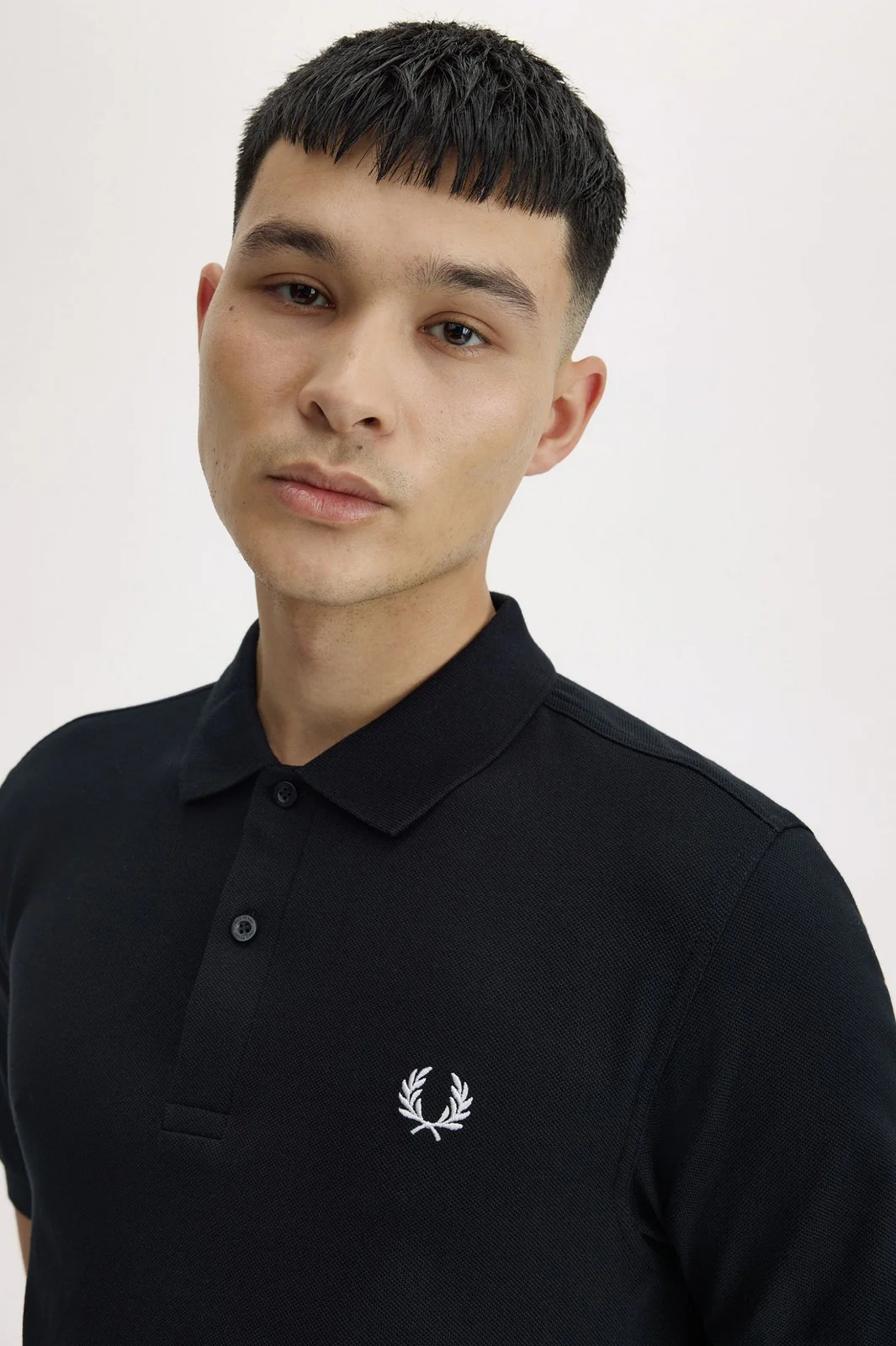 FRED PERRY Polo Uomo FP THE FRED PERRY SHIRT FP-M6000-57 350 BLACK - Image 3