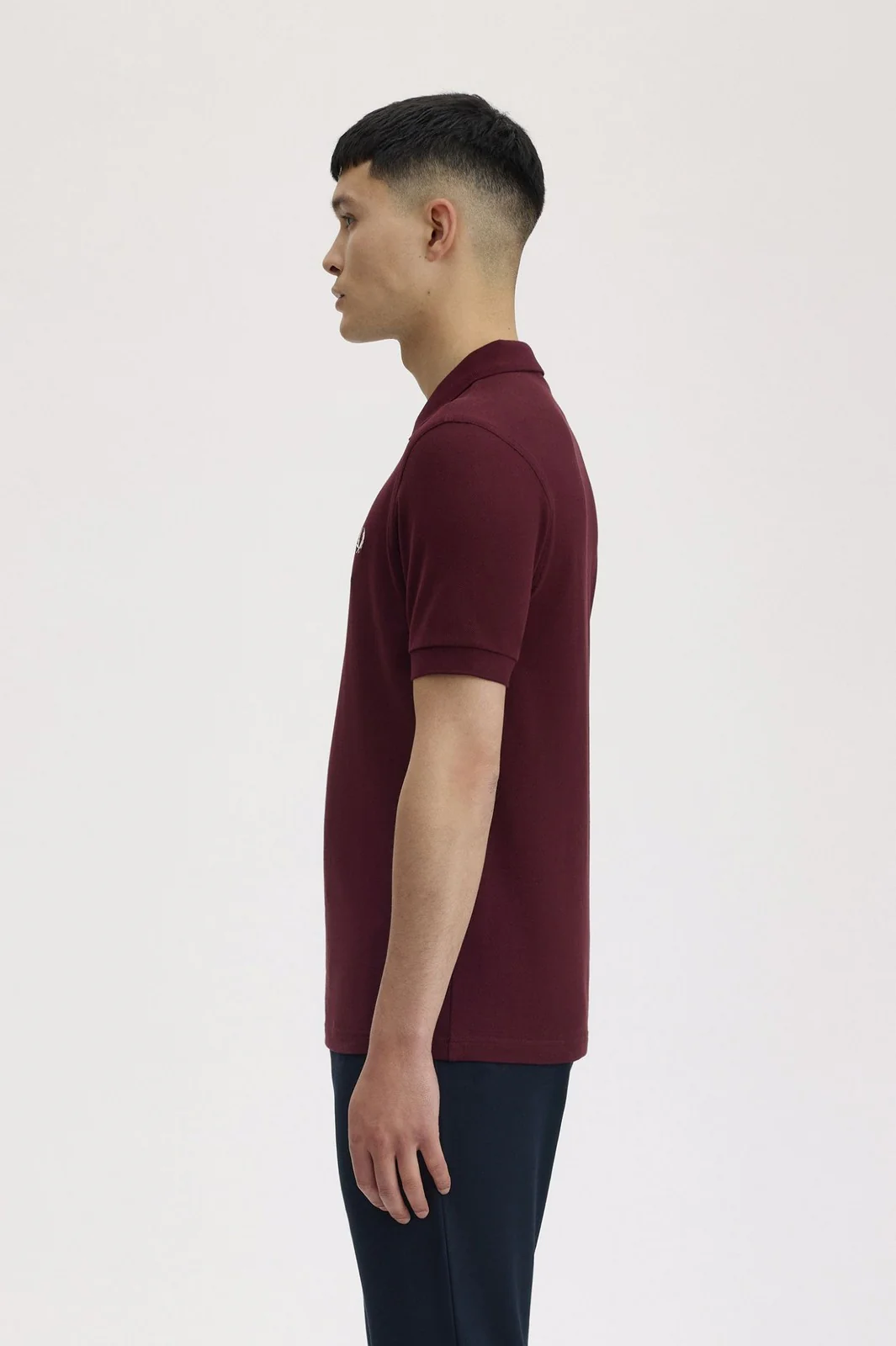 FRED PERRY Polo Uomo FP THE FRED PERRY SHIRT FP-M6000-57 597 OXBLOOD - Image 4