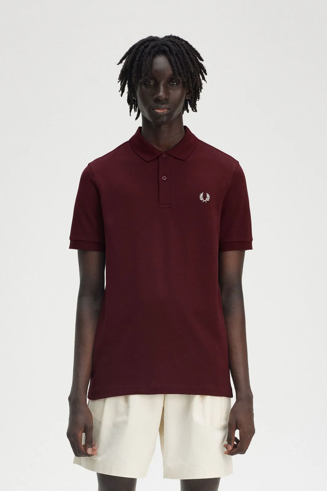 FRED PERRY Polo Uomo FP THE FRED PERRY SHIRT FP-M6000-57 597 OXBLOOD - Image 6